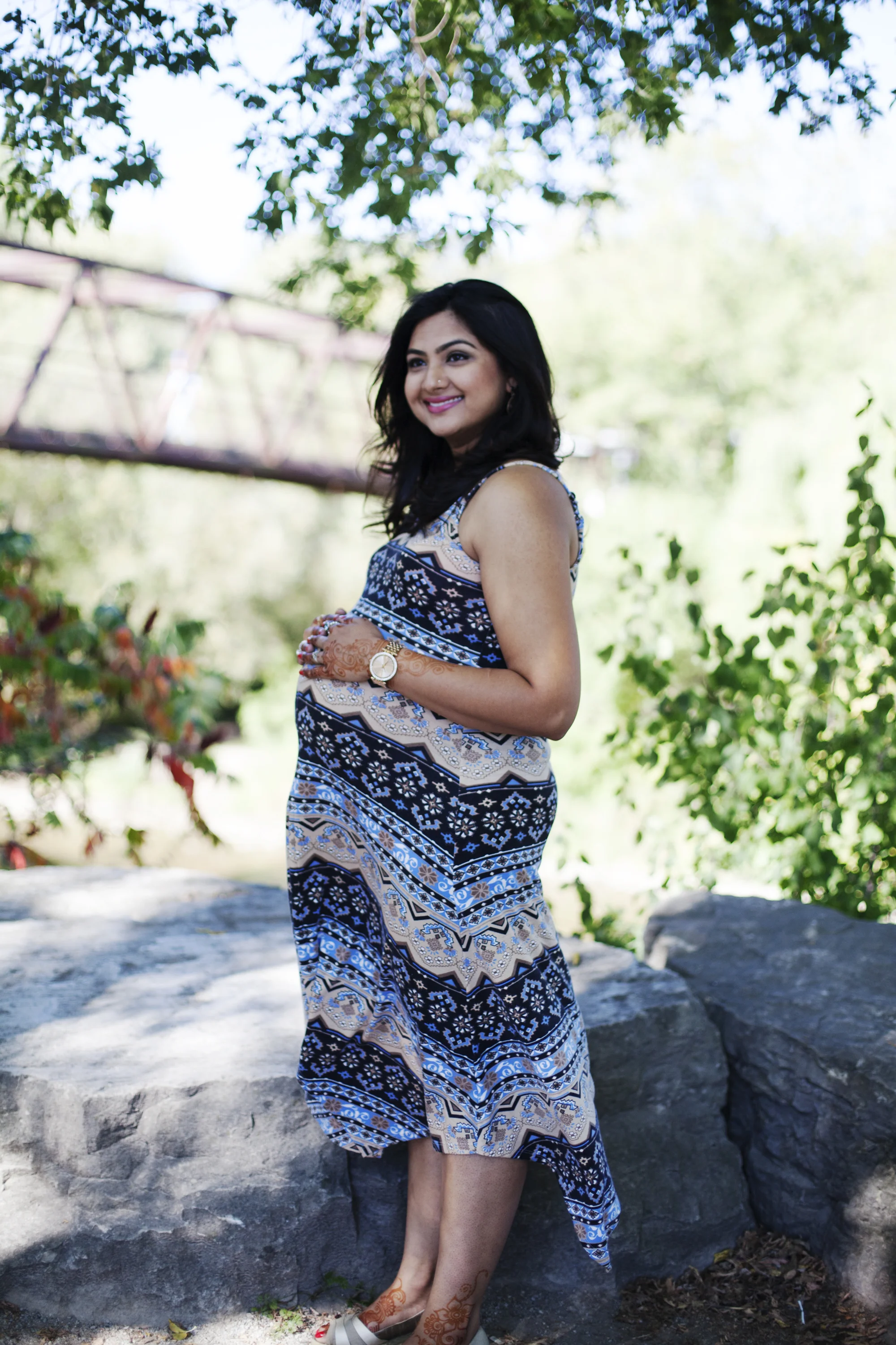 Urmi &amp; Vipul’s Erindale Park Maternity and Family Session