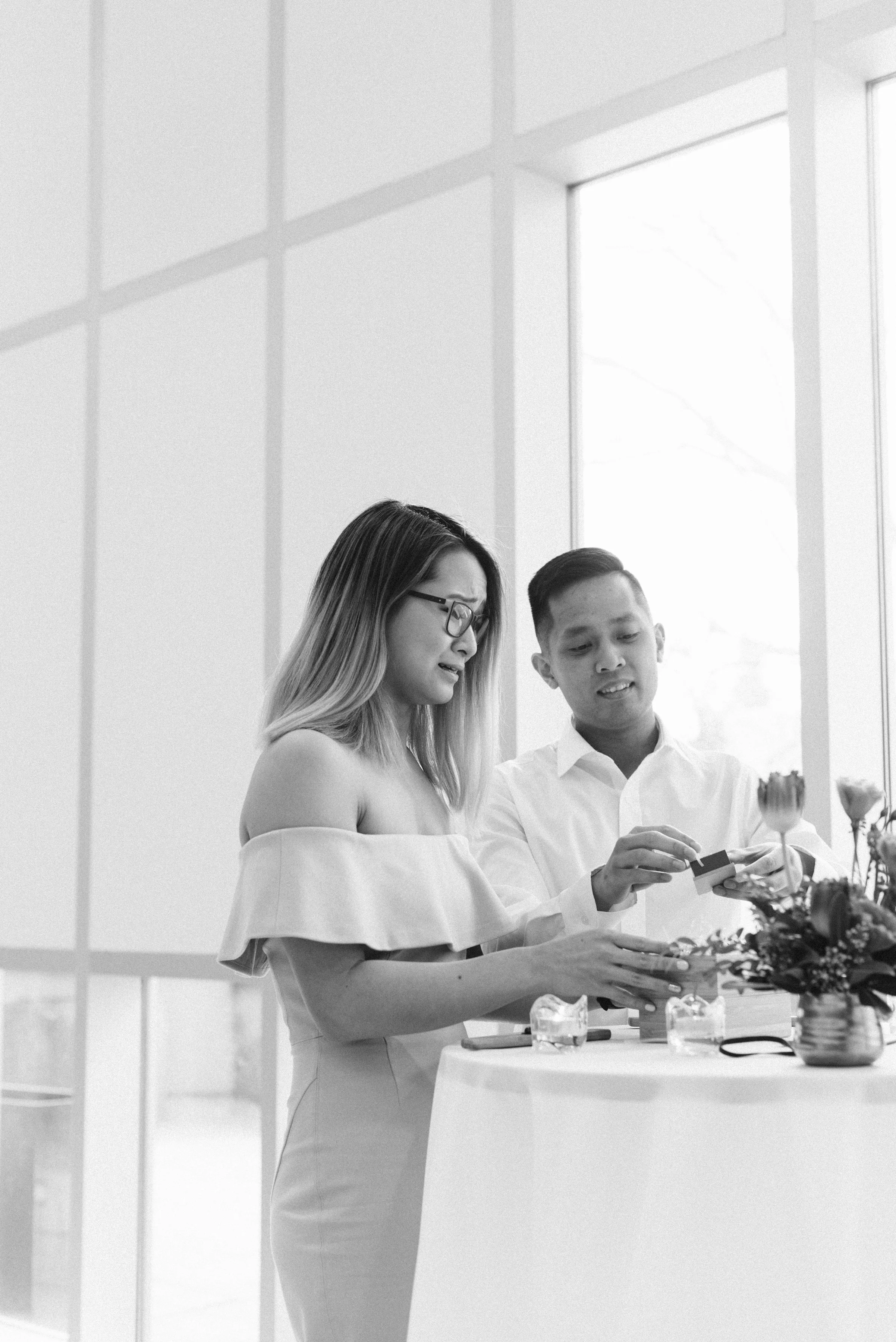 Justin’s Proposal at the Toronto Reference Library