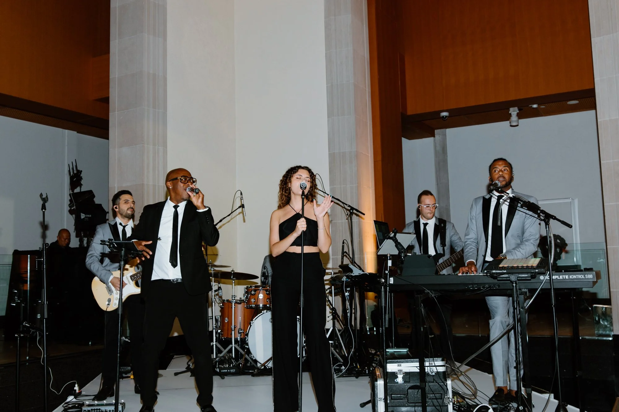 Wedding band, Sole Power Productions, performing at AGO wedding in Toronto