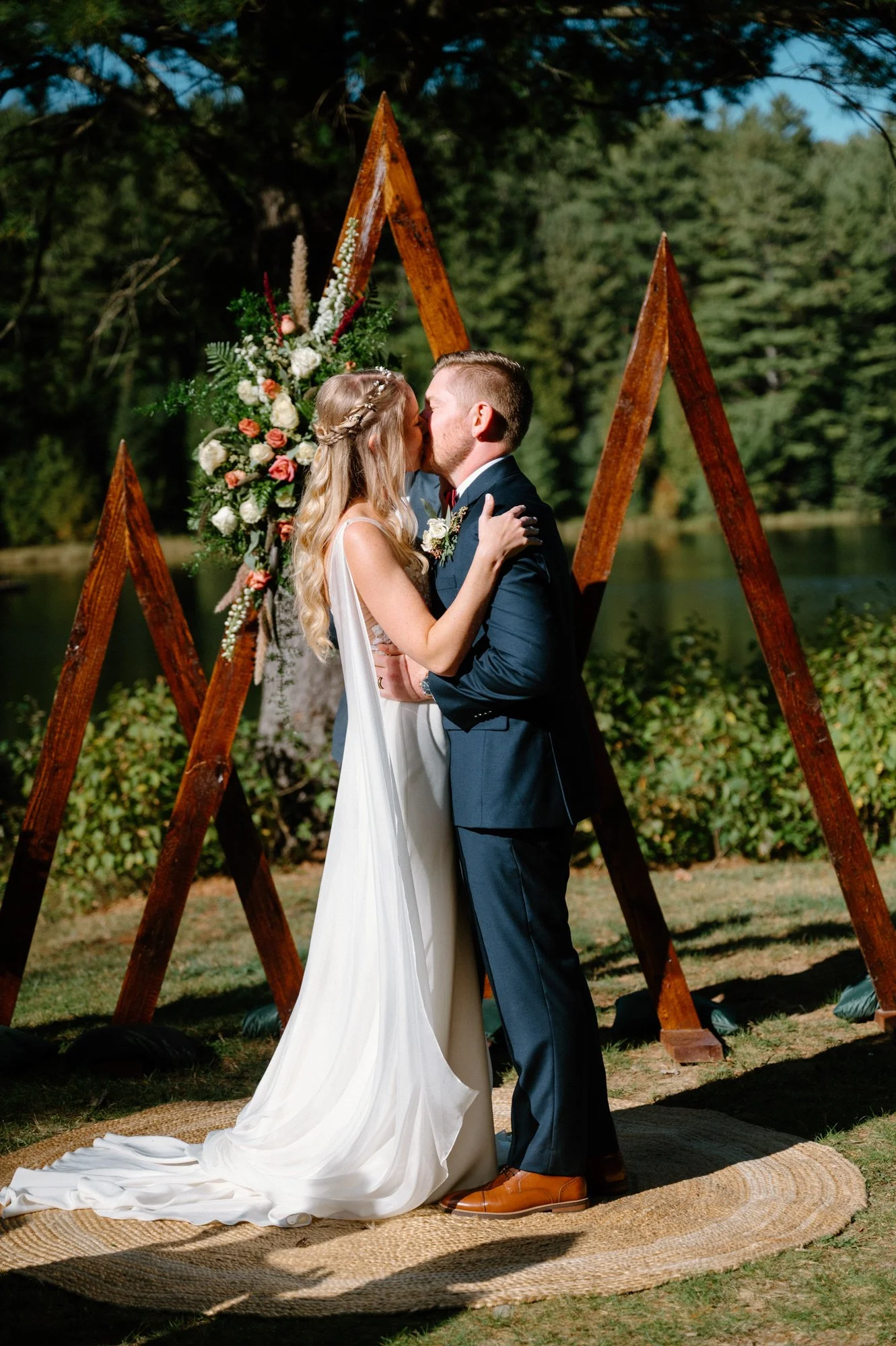 Wedding ceremony shot in a documentary style in Vancouver