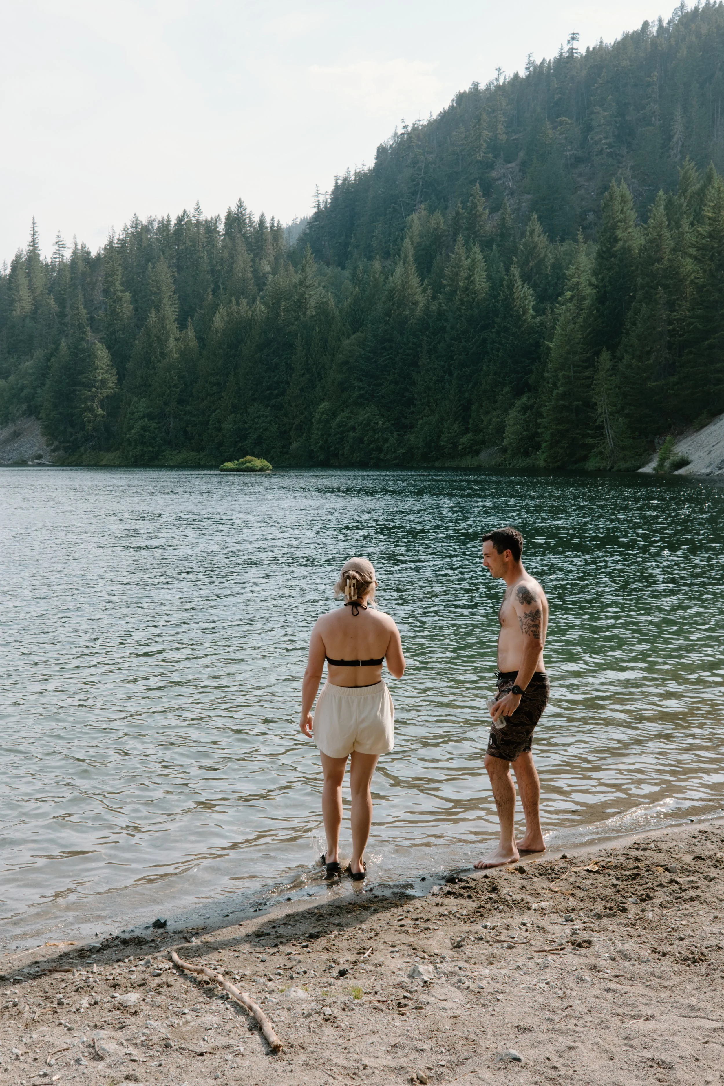 Couple's session shot in a documentary style in Vancouver