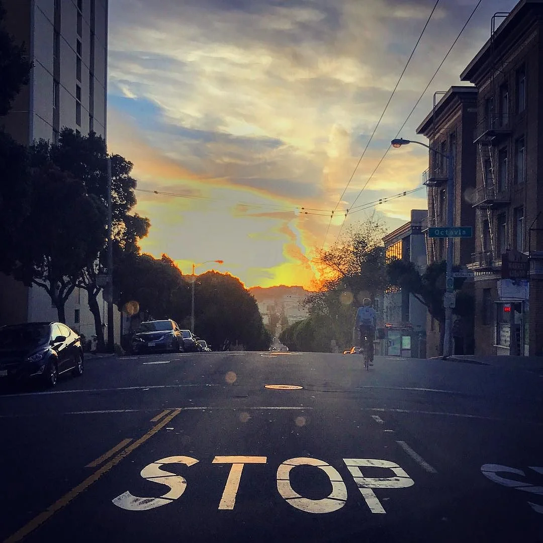 riding off into the sunset.
