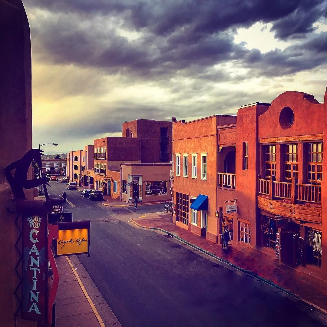Santa Fe sunset.