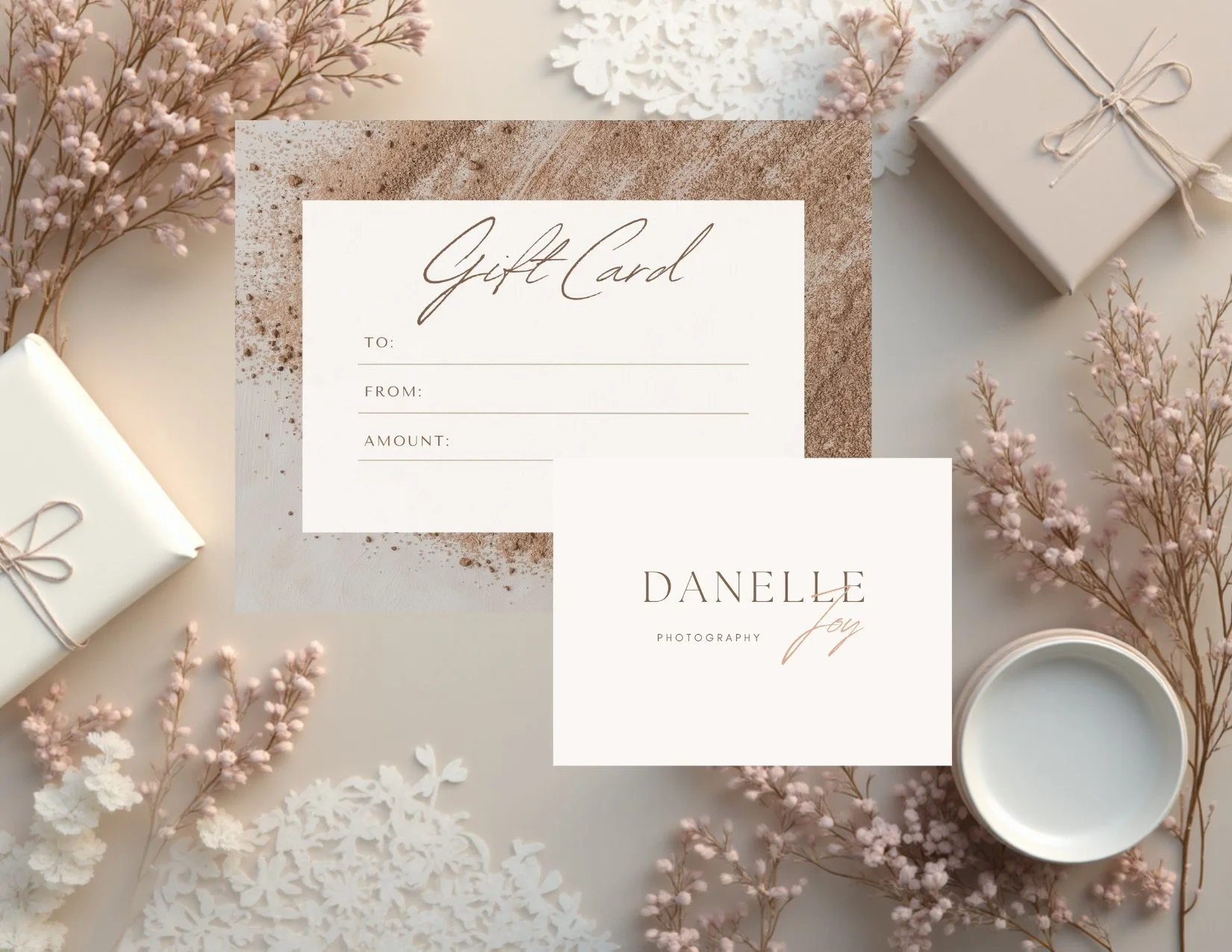 Give the Gift of Memories with Danelle Joy Photography Gift Certificates