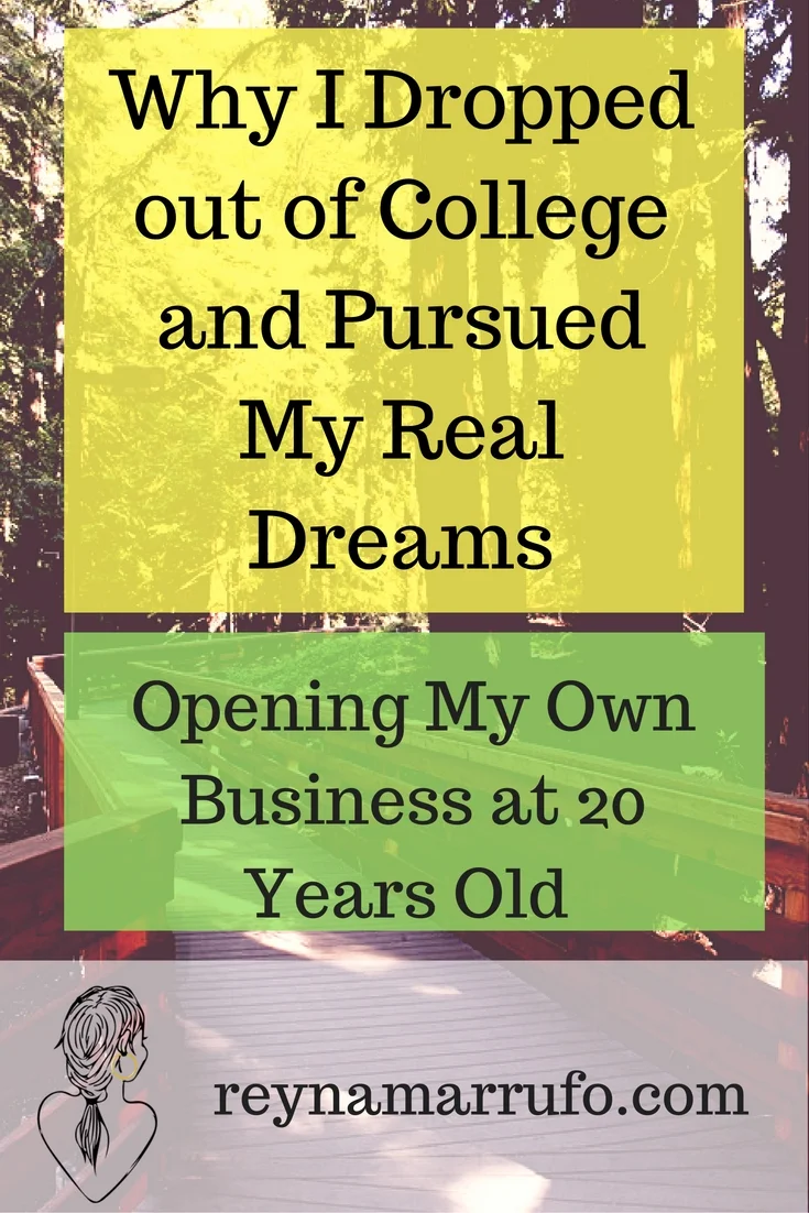 Why I dropped out of college? 