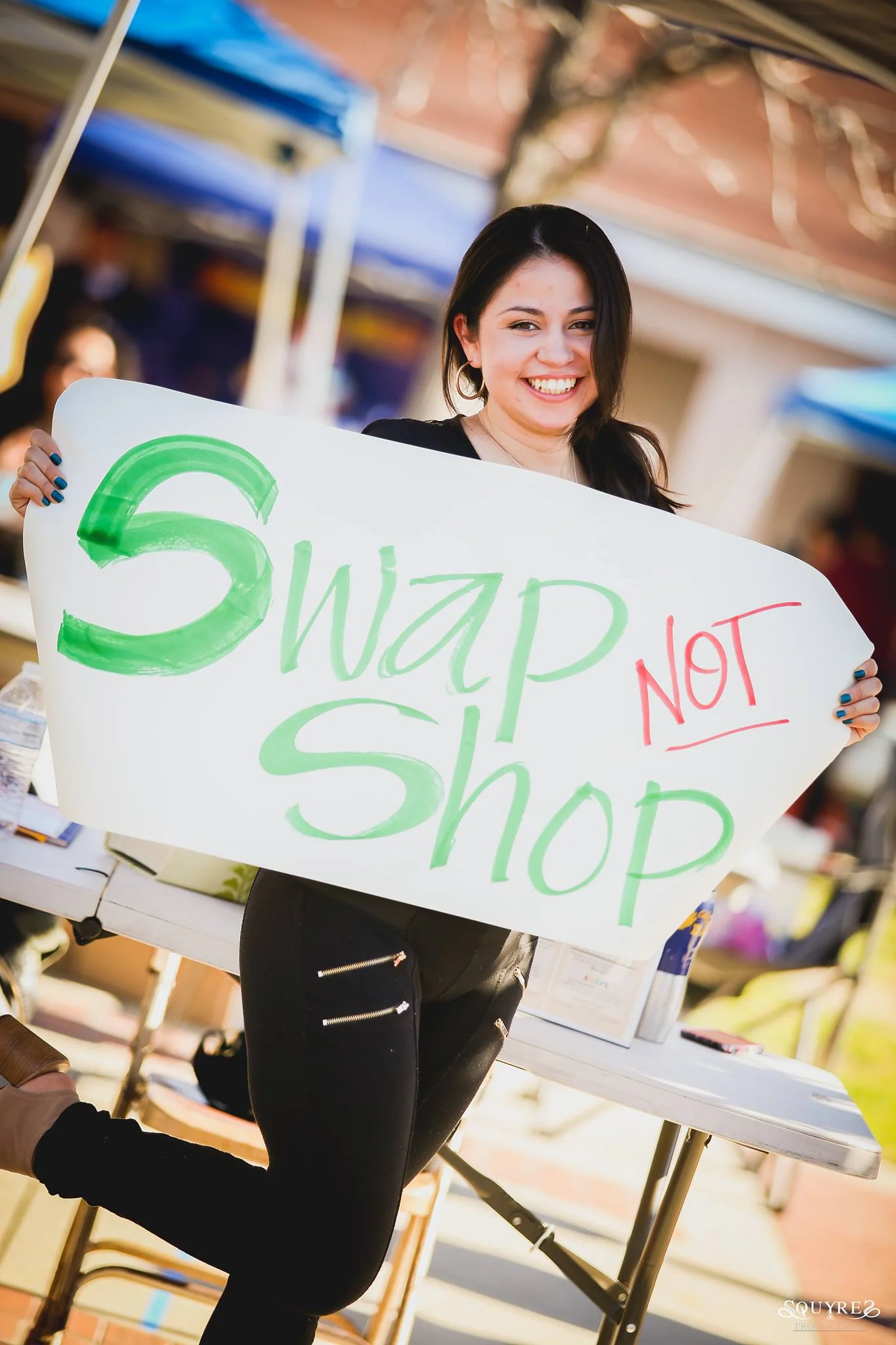 instead of shopping let's go swapping!