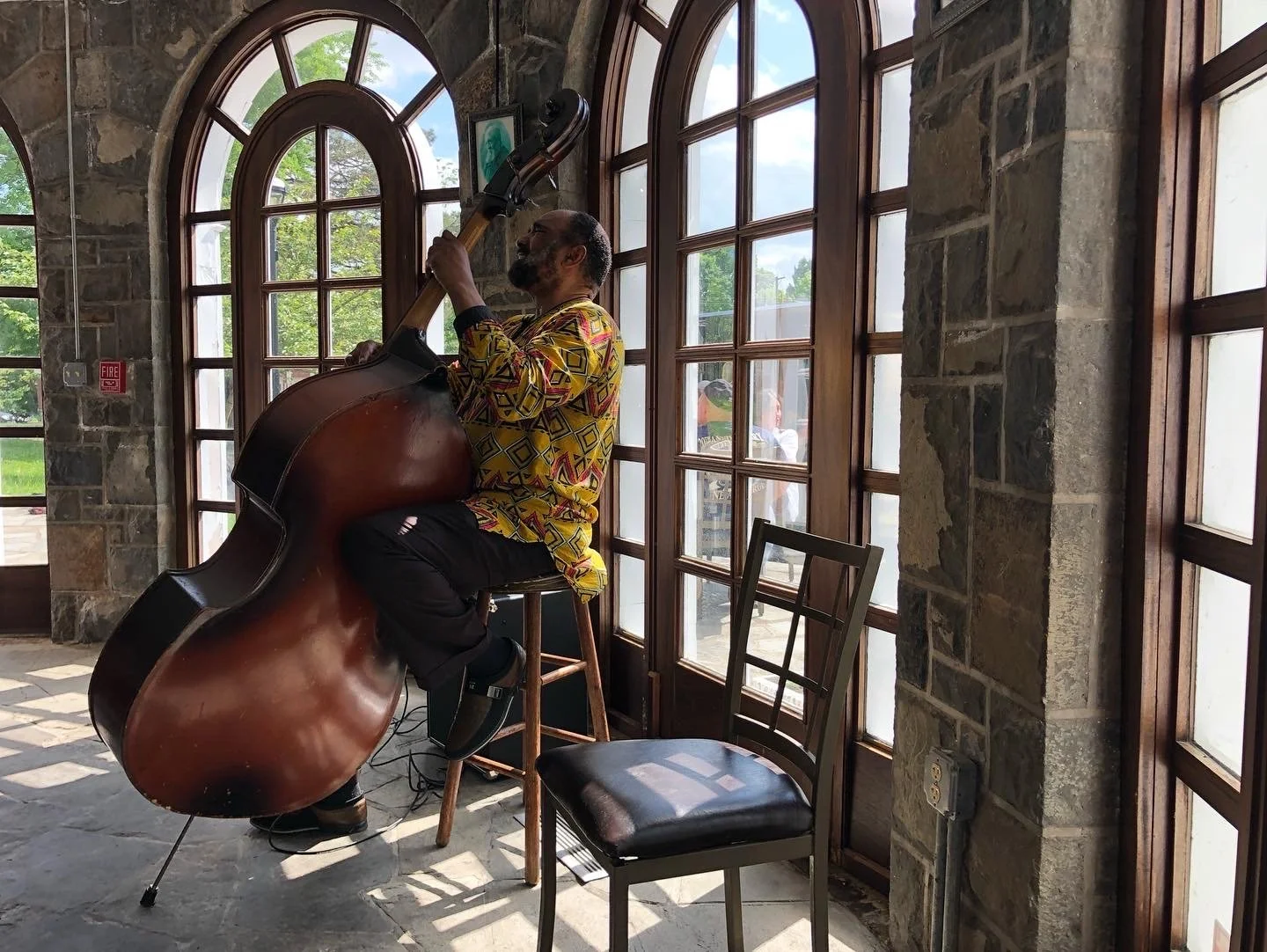 Arts in the Park: Music & Coffee, 2022 (pictured: Christopher Dean Sullivan)