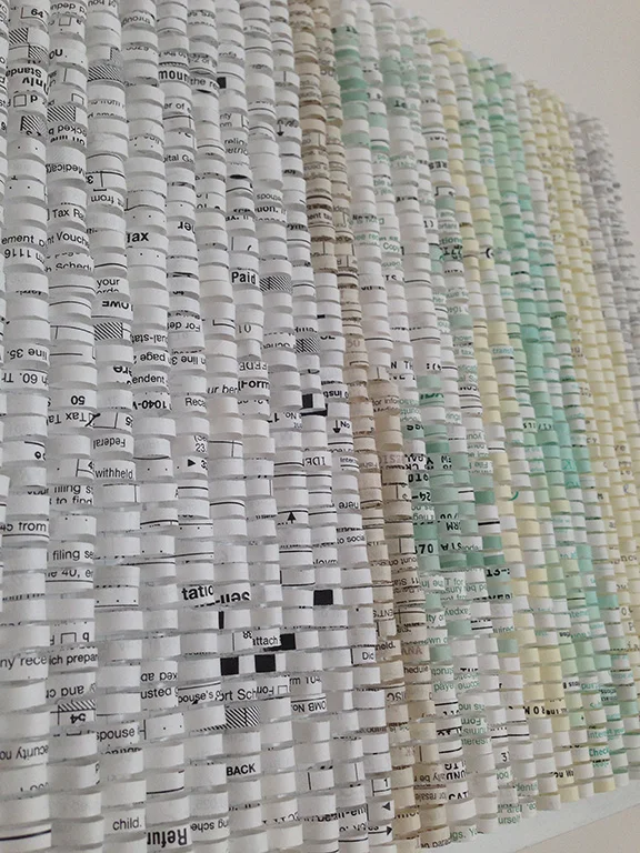 Shredded: Timeline 1. Detail.