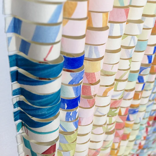 Shredded: Timeline 3. Detail.