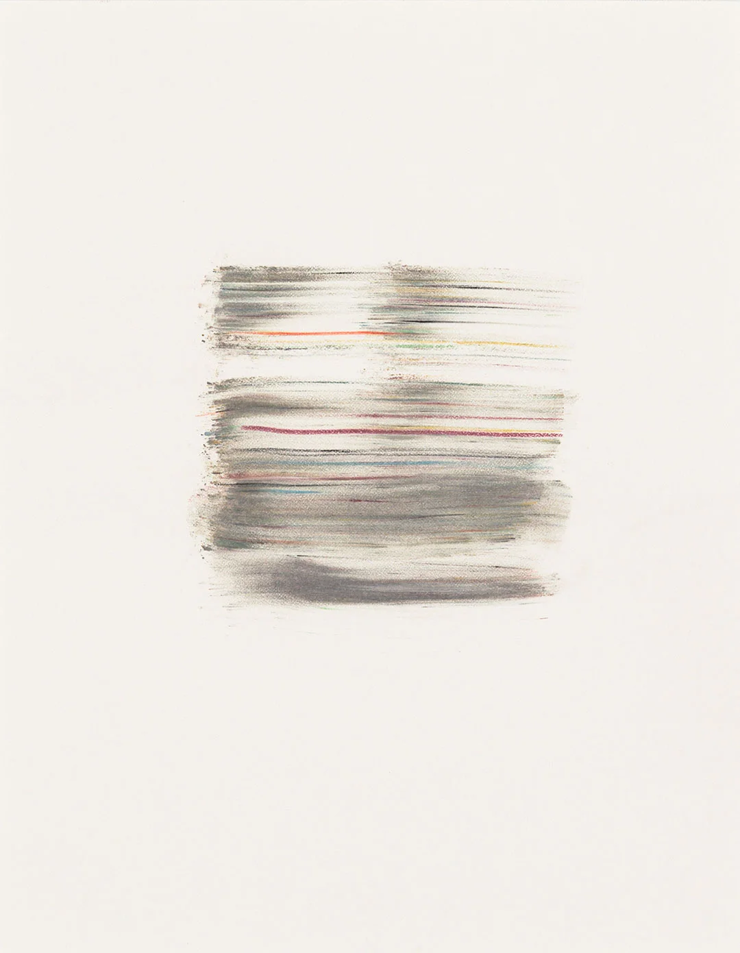 Generation 10, 2002, dry pastel pigment on Strathmore paper. W9" x H12".