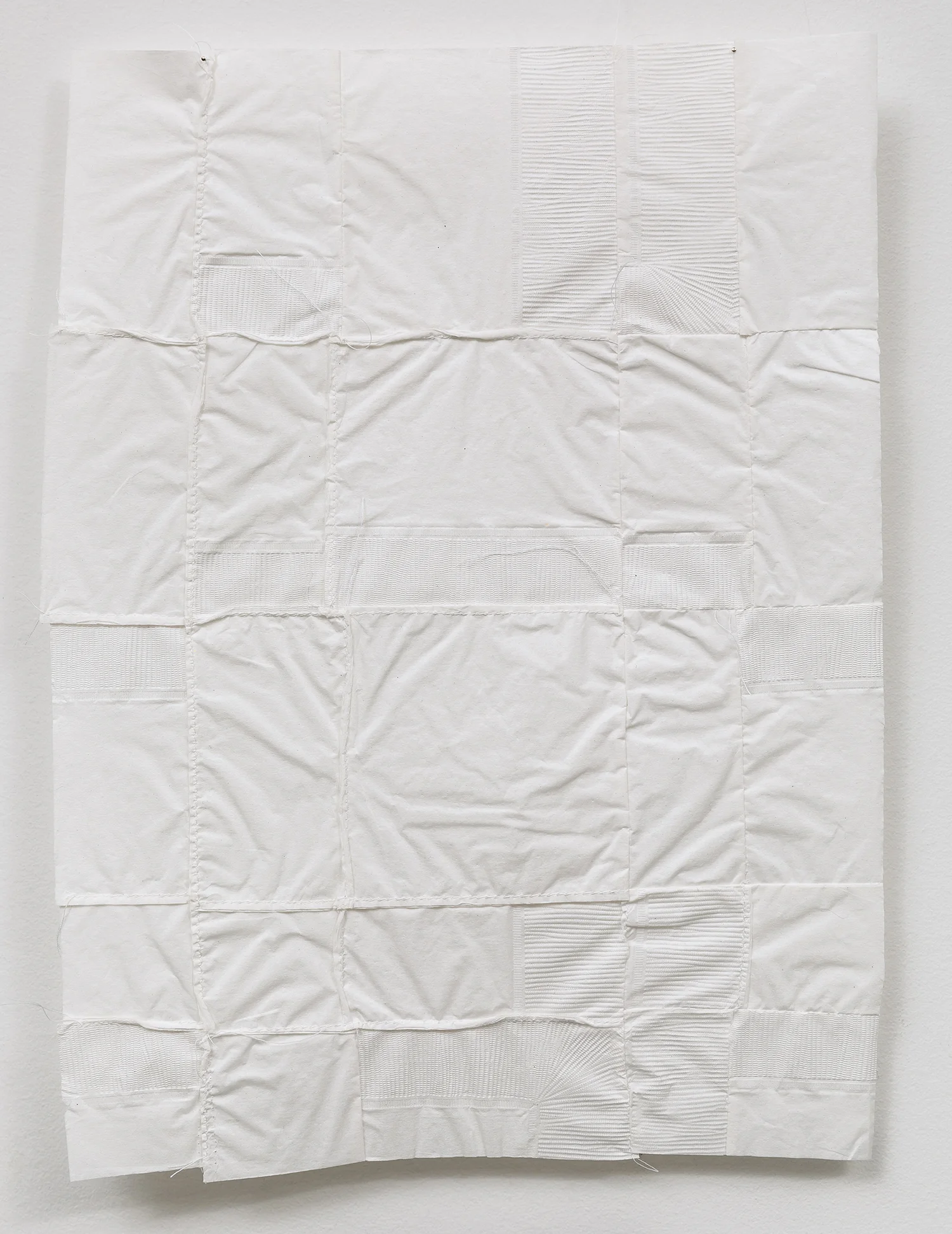 Winter of Will 7, 2007, paper and thread, w12" x h15.5".