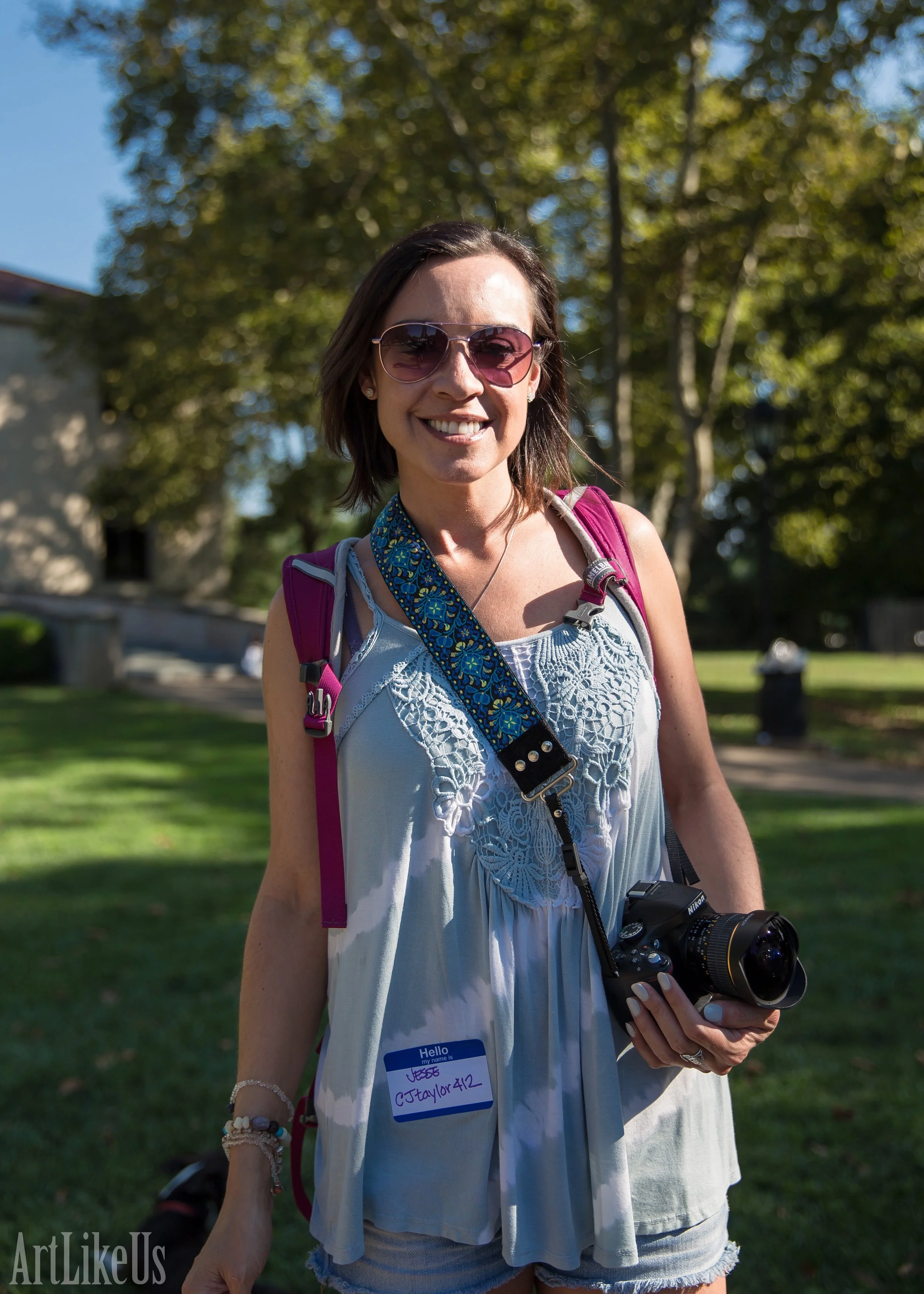 I caught this one of my friend Jesse (@JTaylor412) as we were waiting for the group to catch up so we could head to Schenly park.