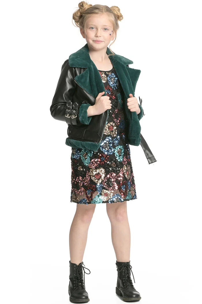 baby girl aviator jacket