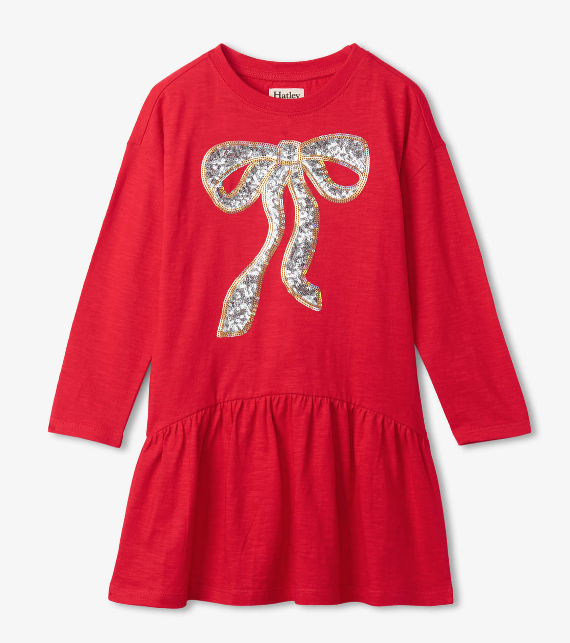 Shimmer Holiday Bow Party Dress & Leggings by Hatley Personally Yours Shimmer Holiday Bow Party Dress & Leggings by Hatley Personally Yours
