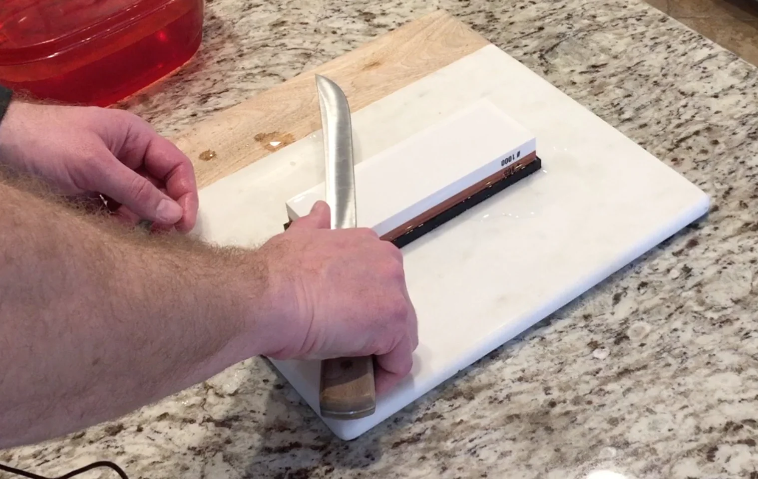 I Try Things - Episode 1: Sharpening a knife on a whetstone.