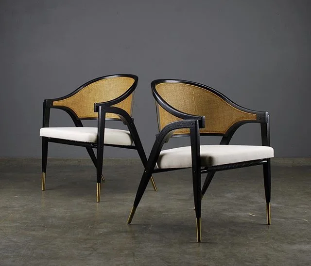 Check out these masterpieces by Edward Wormley! 
#edwardwormley #dunbarfurniture #midcenturymodern #midcenturyfurniture #chairporn #chairs #interiordesign