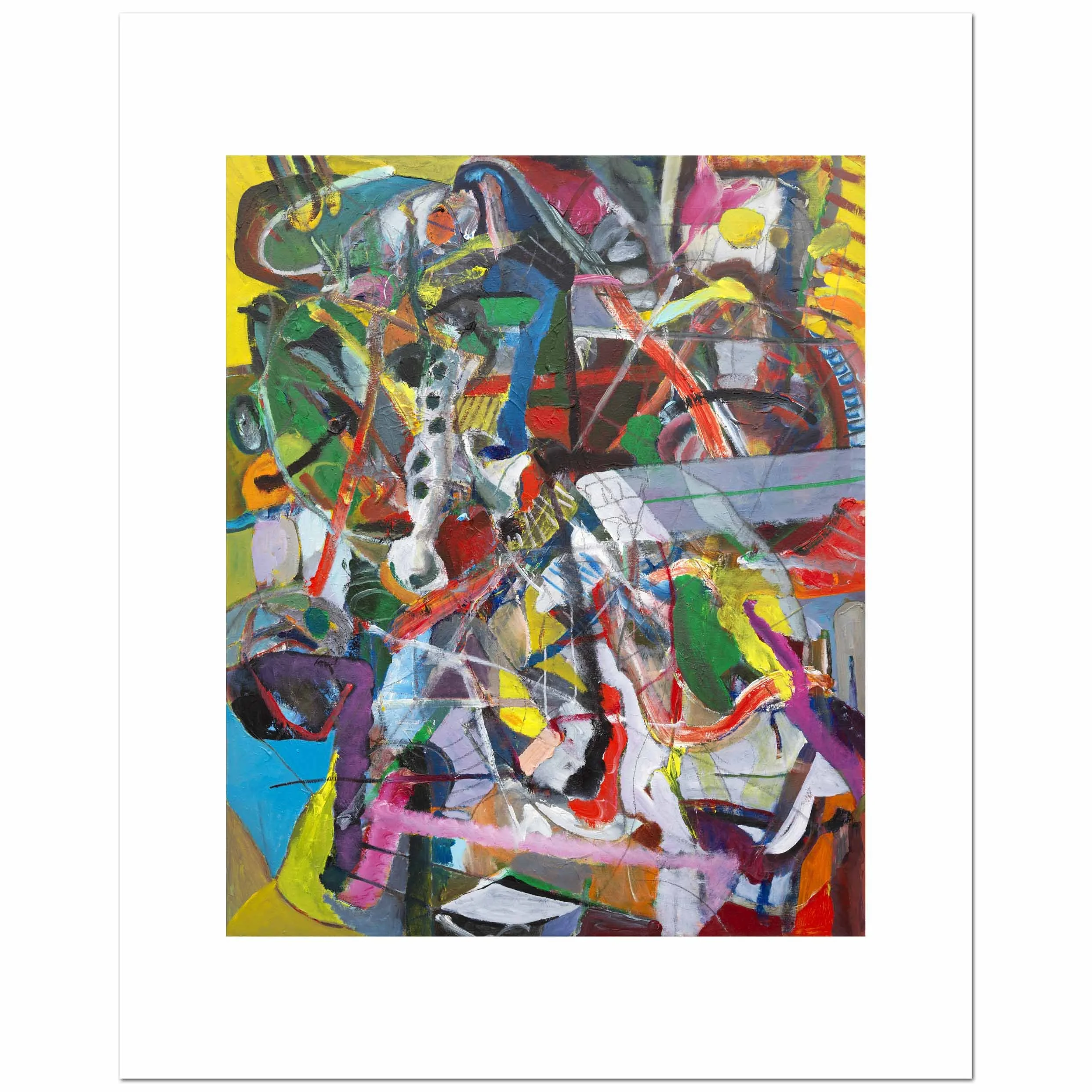 Limited edition print 15x12 "Making Troubles in My Head"