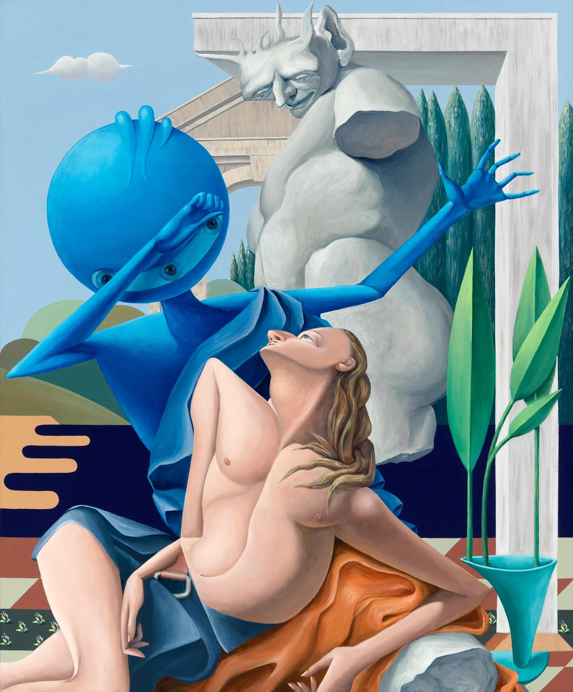 THE DEATH OF HYACINTHUS (After Tiepolo) - right panel