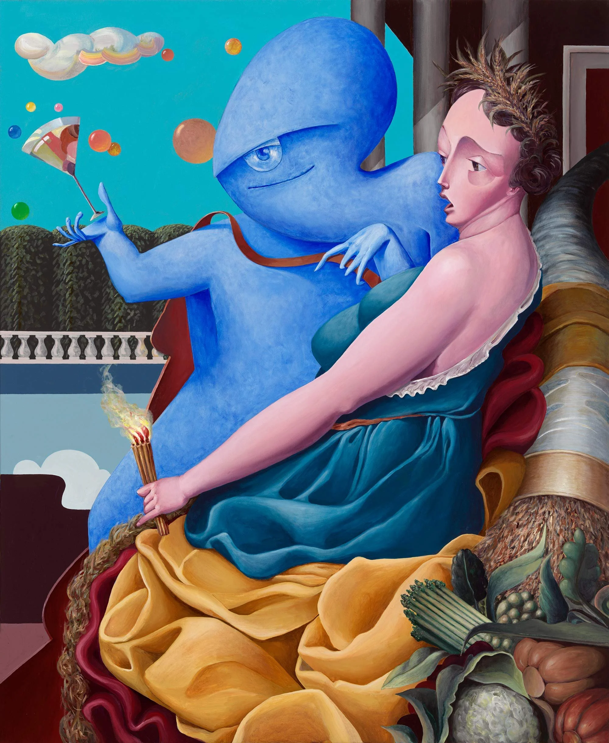 HAARLEM BEER COMMERCIAL (After Janssens's Ceres, Bacchus and Venus) - right panel