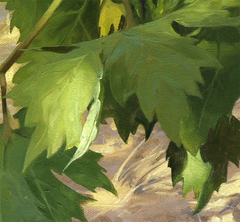Detail of final painting