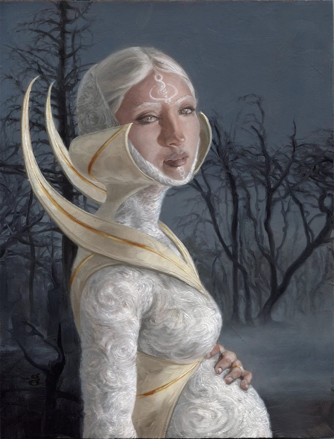 “Avatar of Hope” 6x8” oils Sold