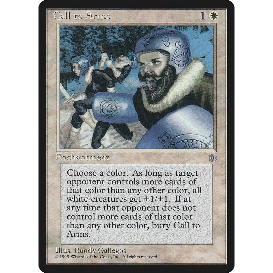 Call to Arms - Ice Age Foreign — Randy Gallegos