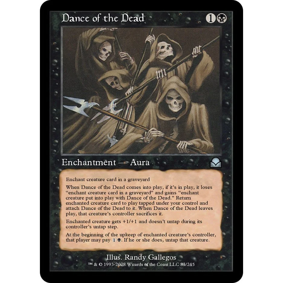 MTG Dance of the Dead 4枚 Dance of the Dead — Randy Gallegos