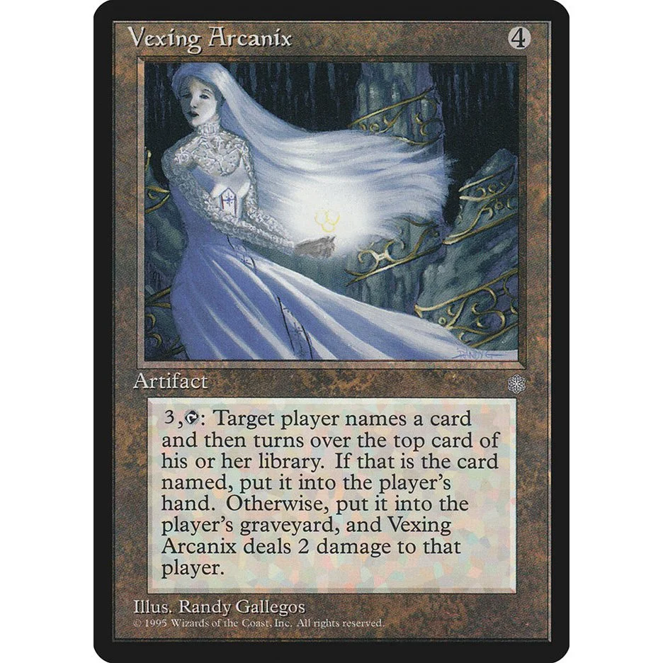 Vexing Arcanix - Ice Age Foreign — Randy Gallegos