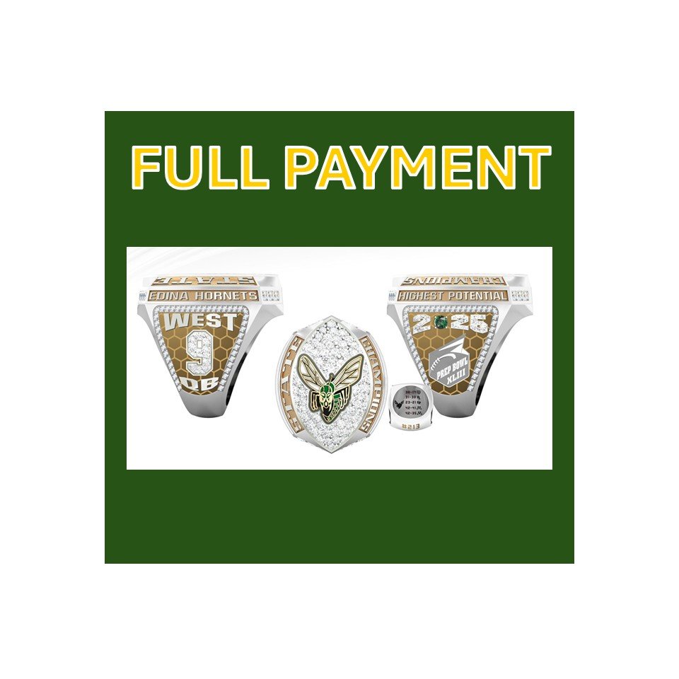 Edina Football Championship Ring