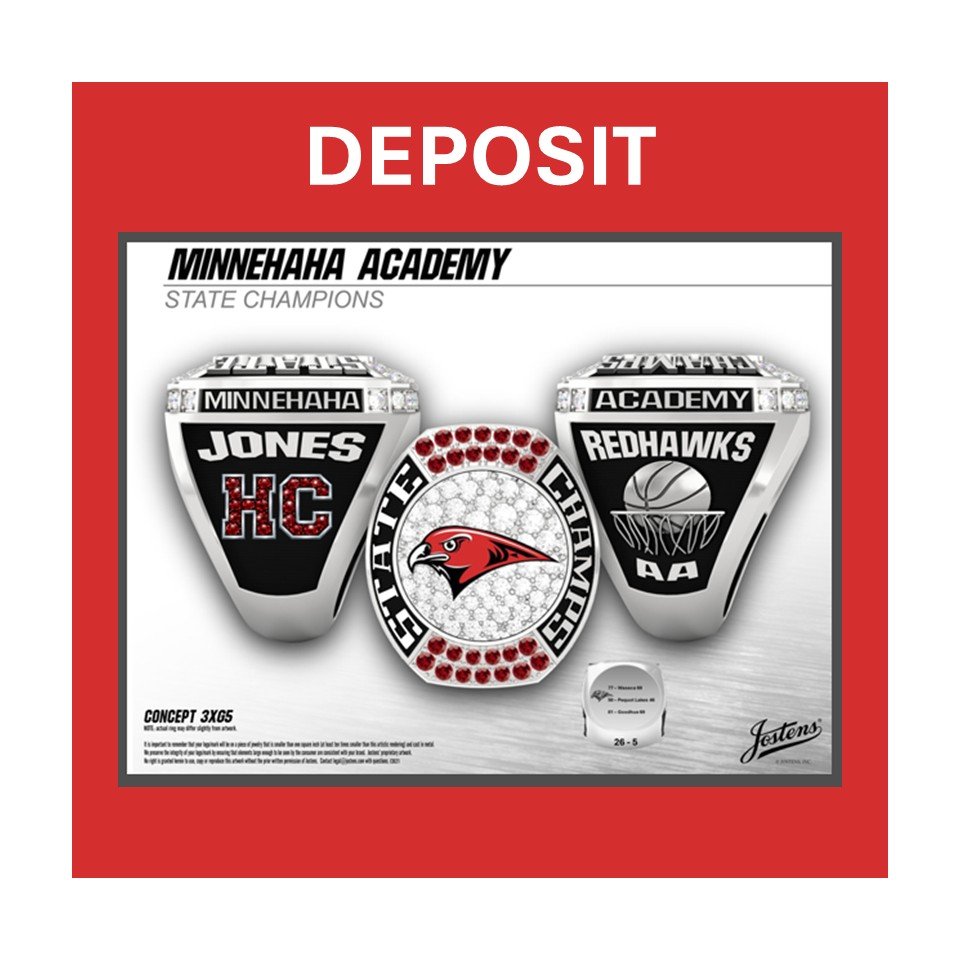 2026 Redhawk Championship Ring ($75 DEPOSIT)