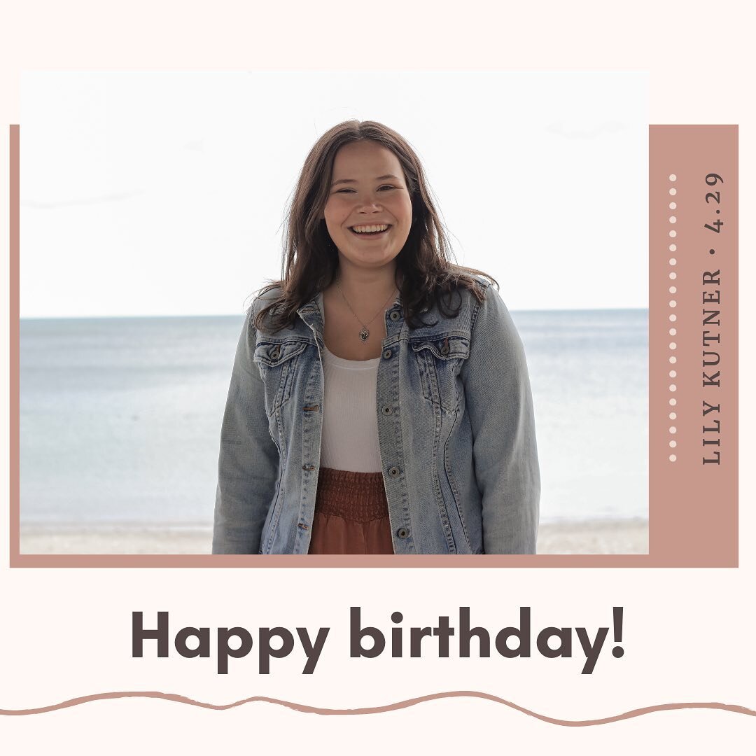Happy (belated) birthday, Lily! 🥳 We are so grateful that you joined our group this spring!! You bring an amazing energy to each rehearsal and we can&rsquo;t wait to experience that in person! Not only are you the sweetest, you also have such a beau