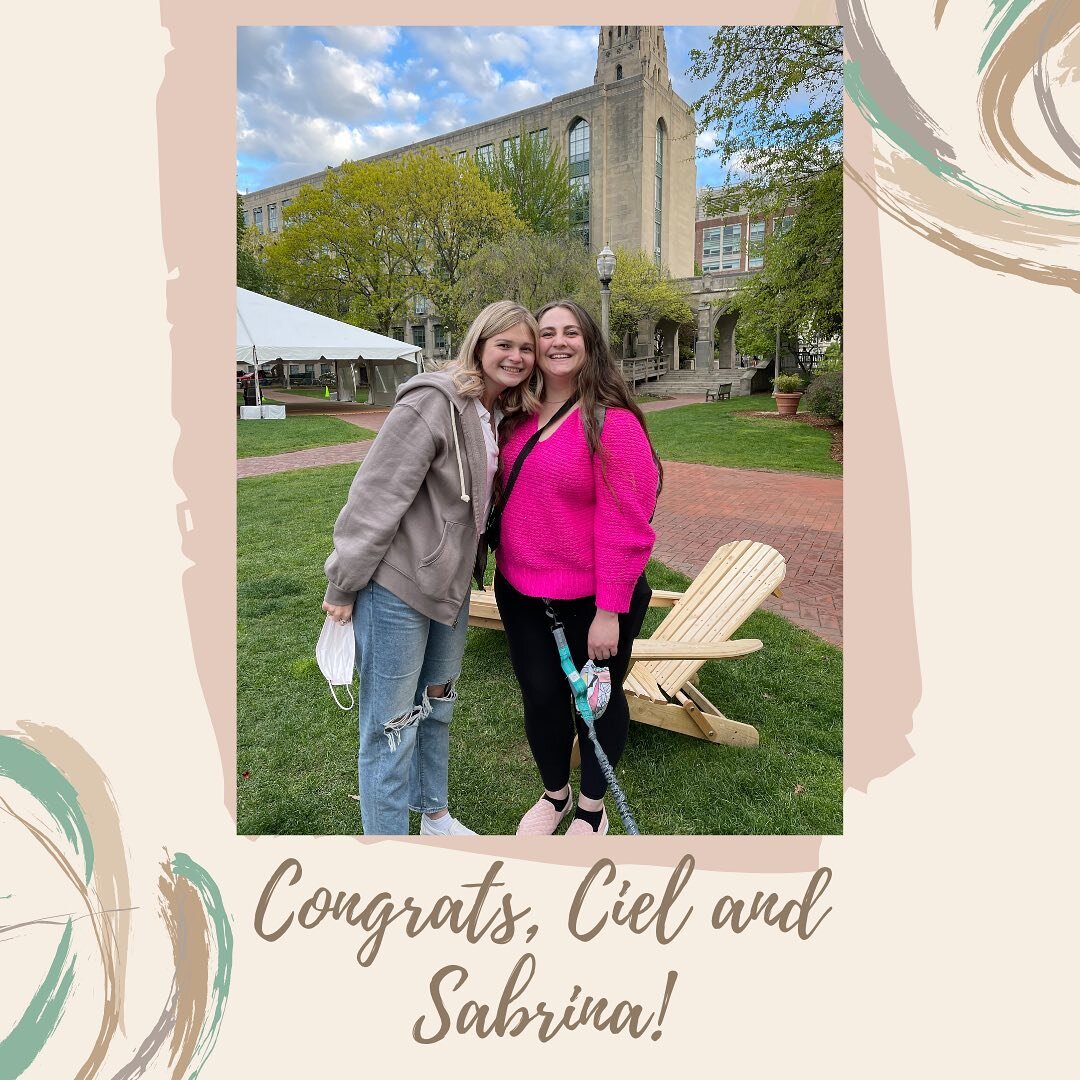 Congratulations to the current Gretto graduates, Ciel and Sabrina!!! 🥳 We are so proud of all you both have accomplished, and are so honored to call you Grettos! We&rsquo;re going to miss your warm smiles, welcoming embraces, and loving spirits, but