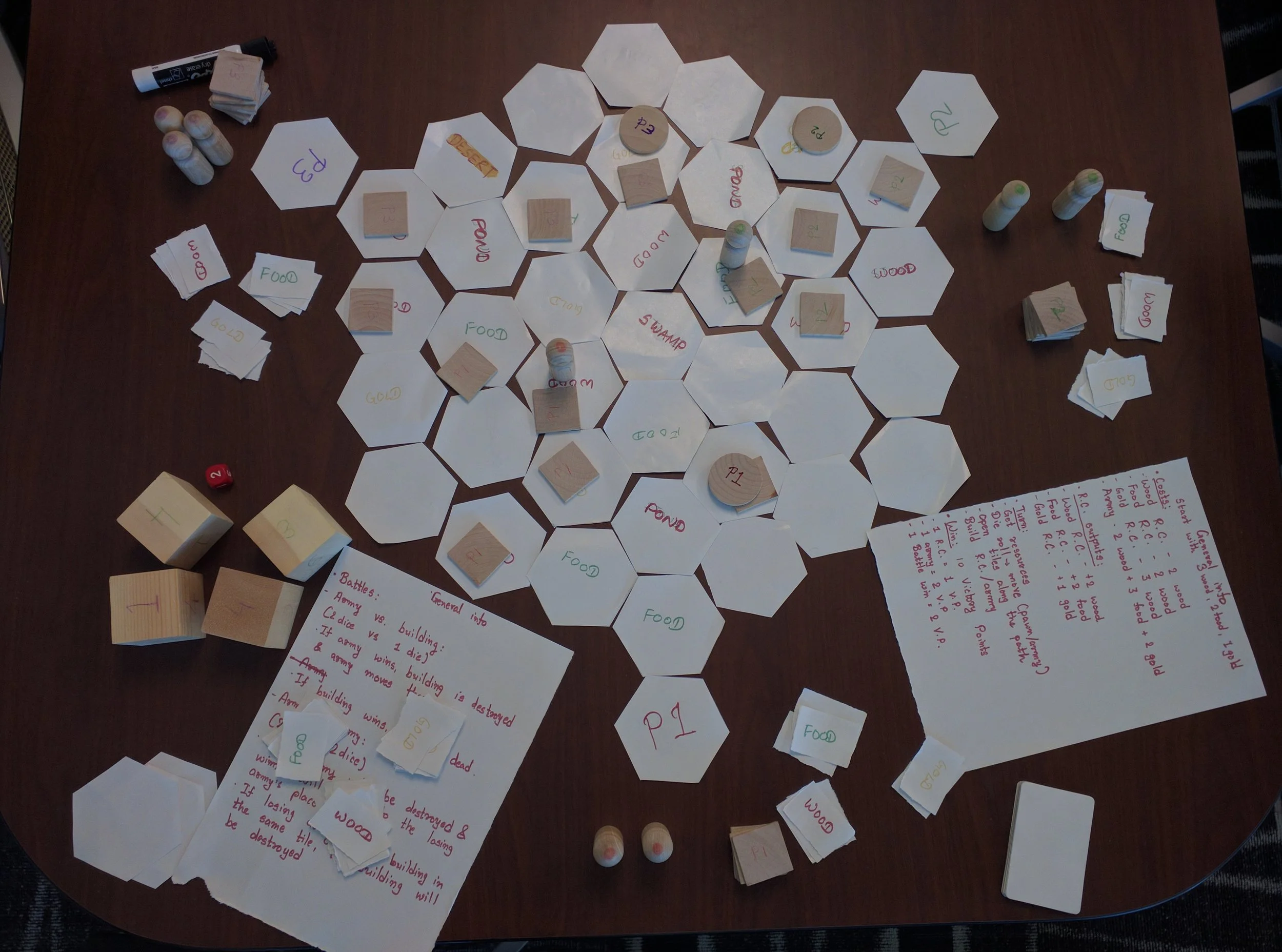 Age of Generals during one playtest