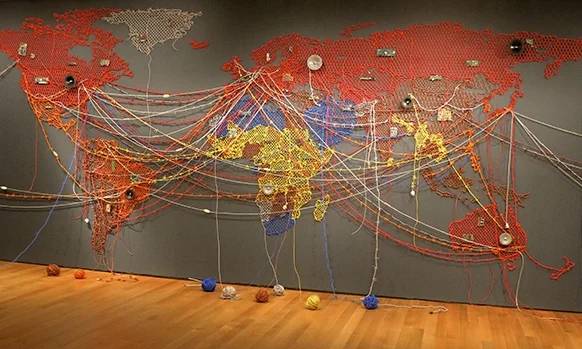 Reena Saini Kallat, Woven Chronicle, 2011-2016