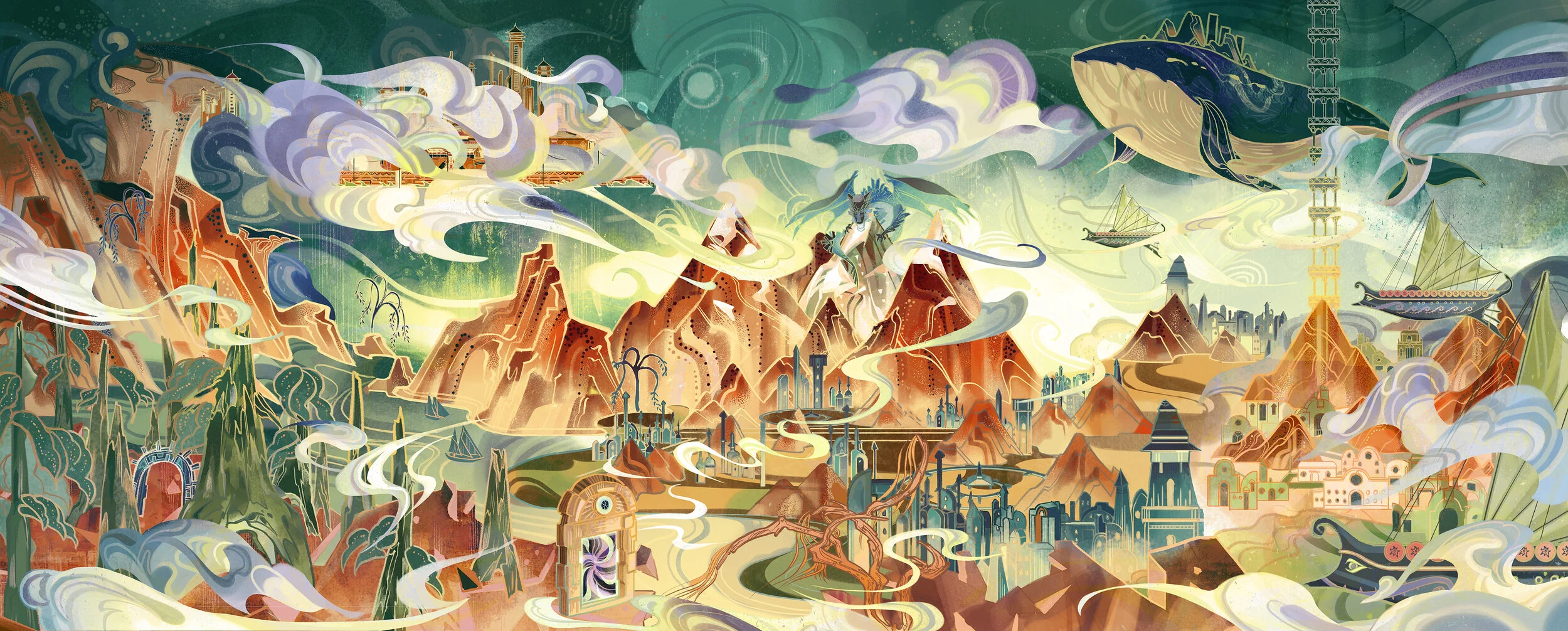 Interactive Animation Main Visual