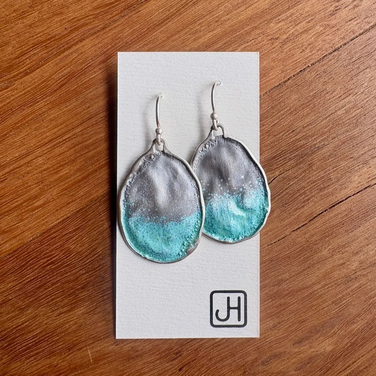 STERLING SILVER MEDIUM EARRINGS  - by Jill Hermans