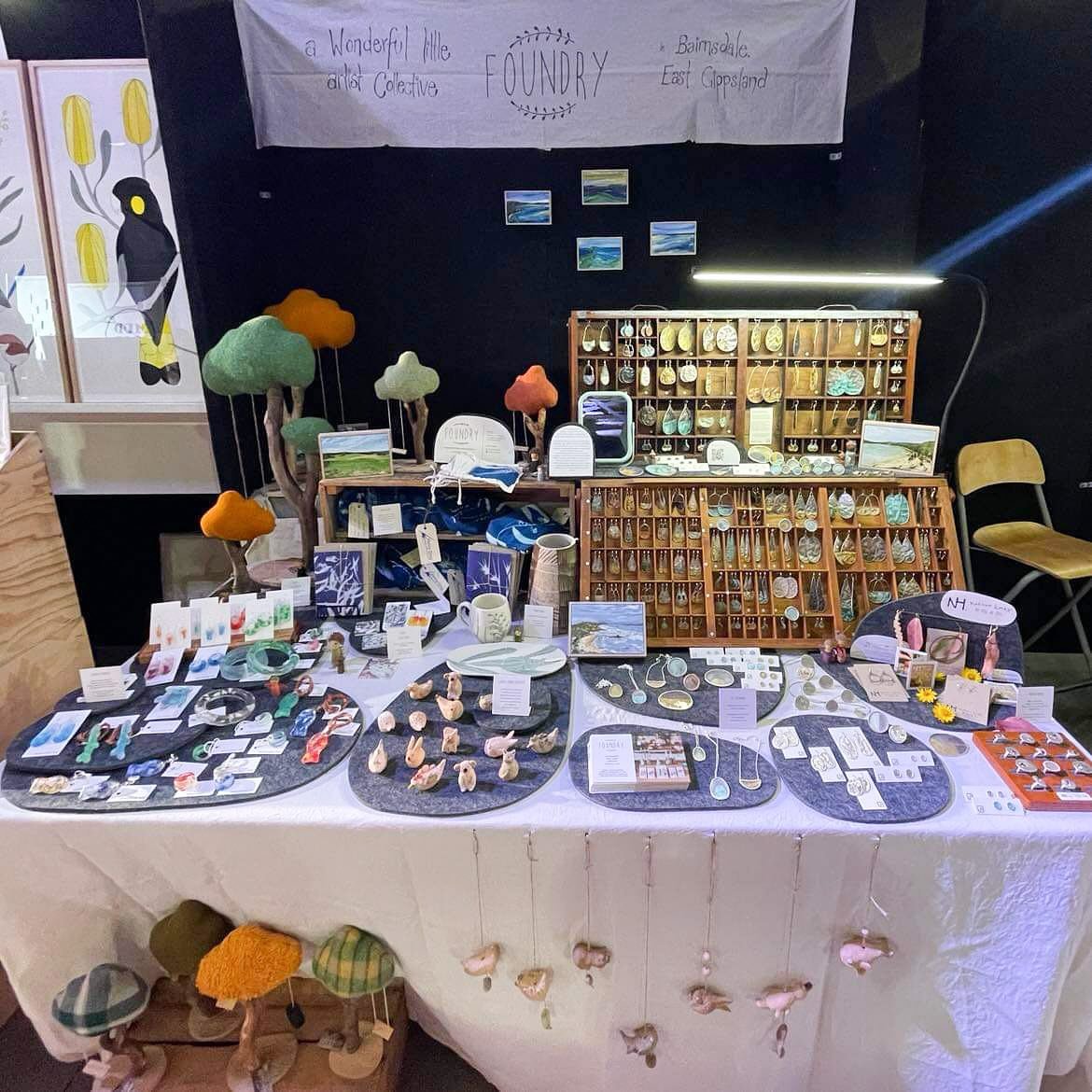 Hi Canberra, we&rsquo;re all set up!

Foundry is here, at the UNDERCURRENT Design Market 
- The Vault, Dairy Road Precinct, Fyshwick. (Plenty of parking)

OVER 3 DAYS:
FRIDAY NOV 22 | 4-8pm
SATURDAY NOV | 10-5pm
SUNDAY NOV | 10-4pm

Please drop by an