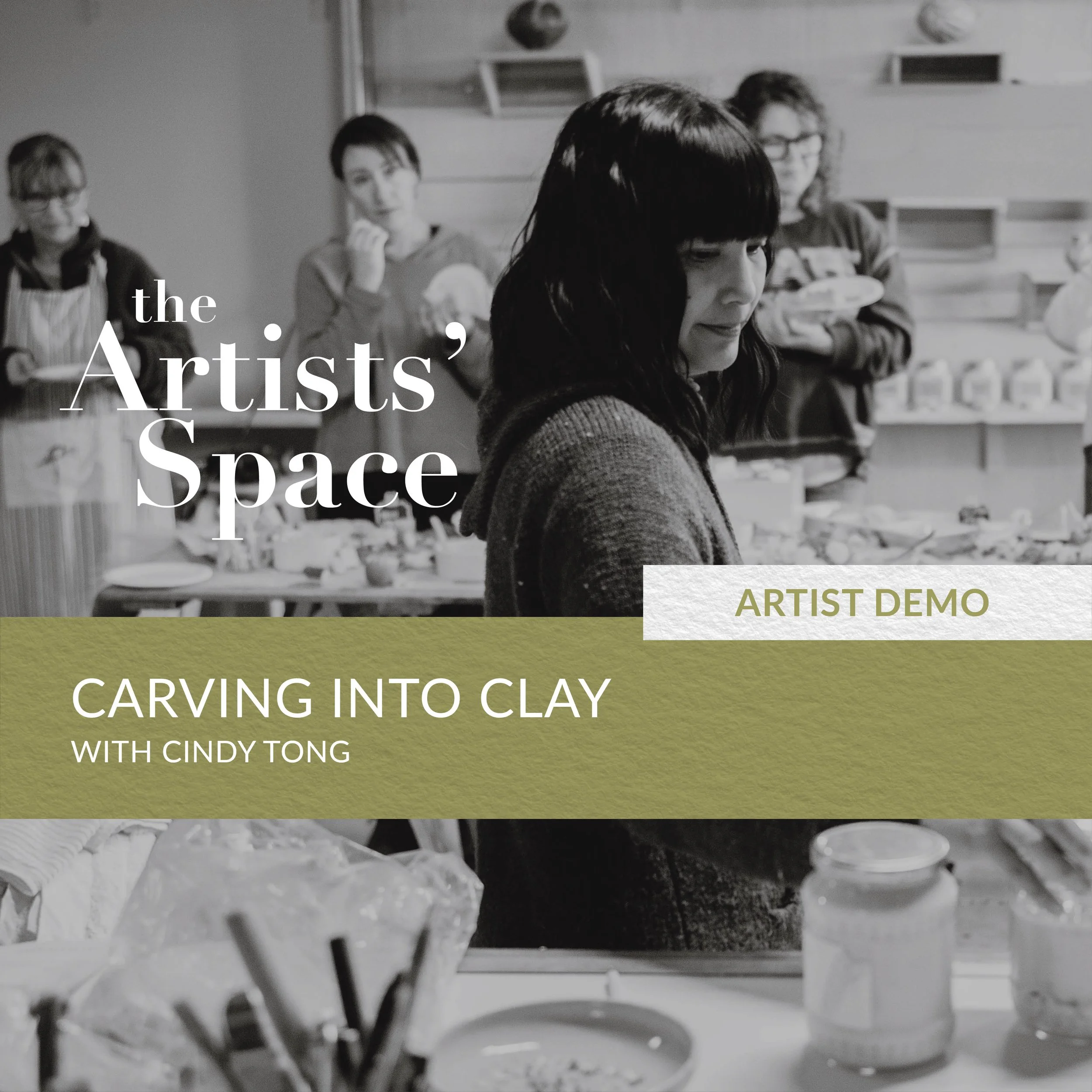 Demo - Carving into Clay with Cindy Tong