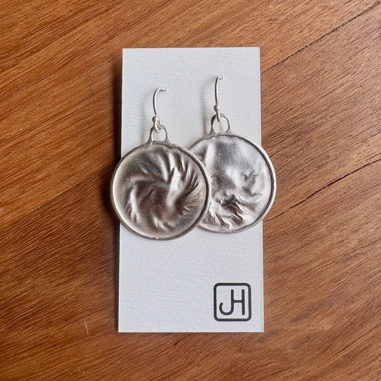 STERLING SILVER MEDIUM EARRINGS  - by Jill Hermans