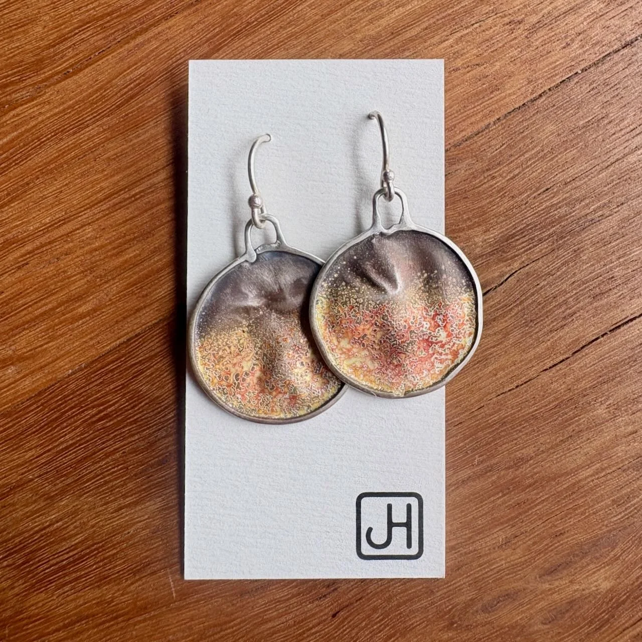 STERLING SILVER MEDIUM EARRINGS  - by Jill Hermans