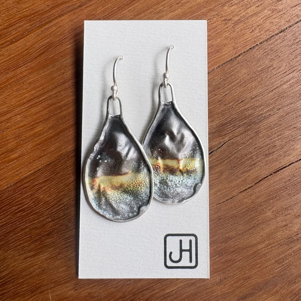 STERLING SILVER MEDIUM EARRINGS  - by Jill Hermans