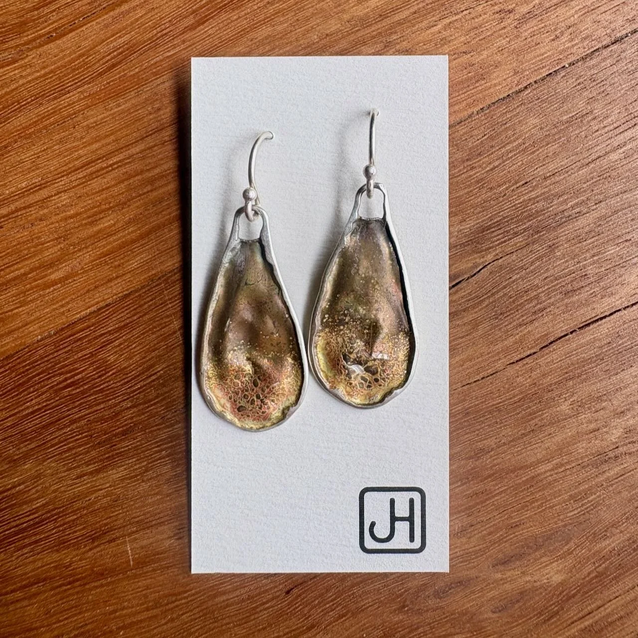 STERLING SILVER MEDIUM EARRINGS  - by Jill Hermans
