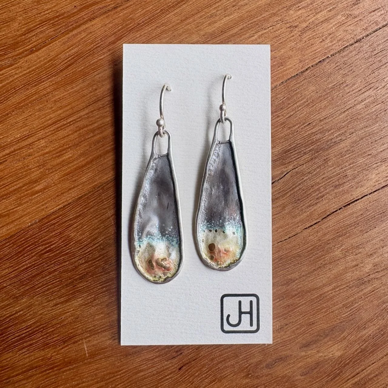 STERLING SILVER MEDIUM EARRINGS  - by Jill Hermans