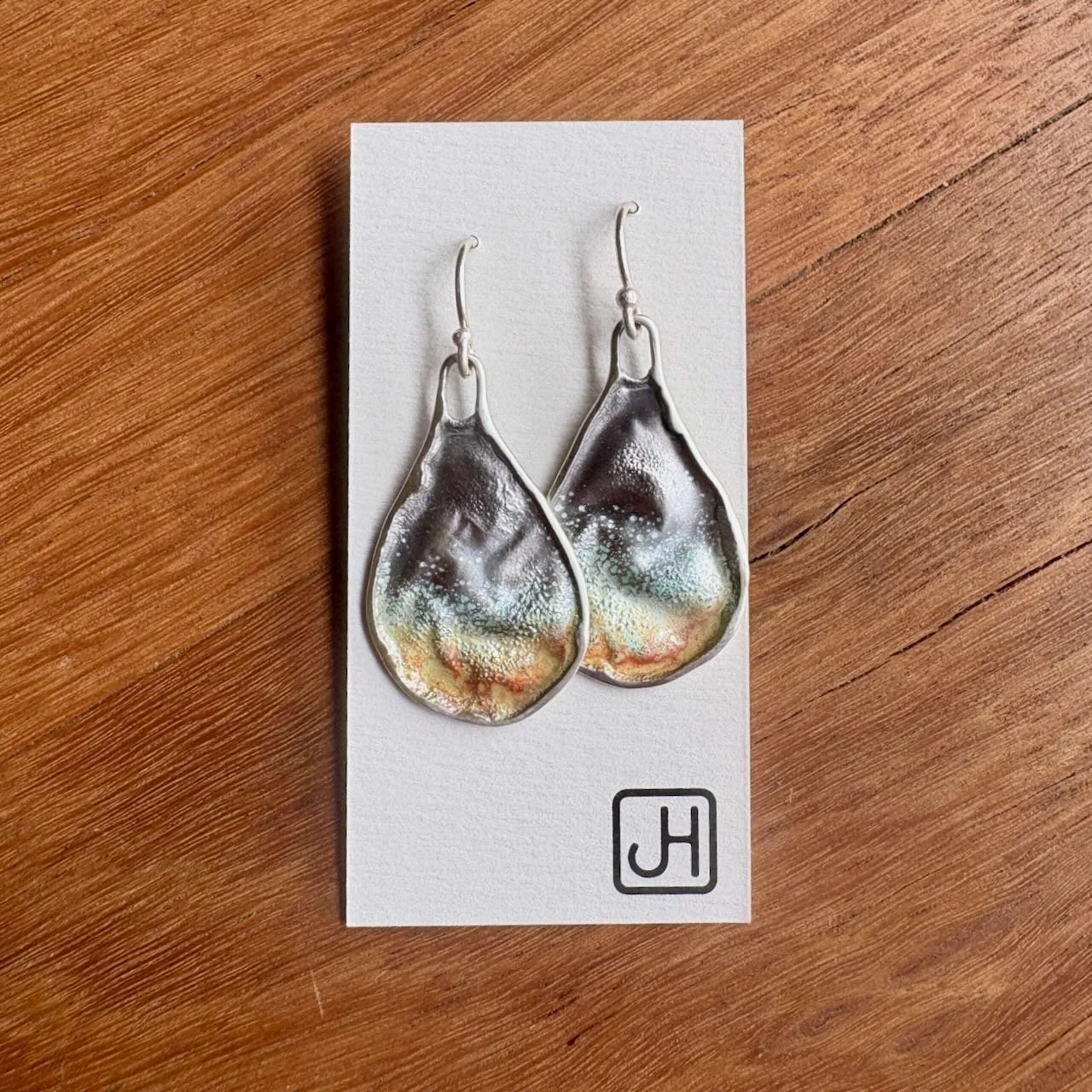 STERLING SILVER MEDIUM EARRINGS  - by Jill Hermans