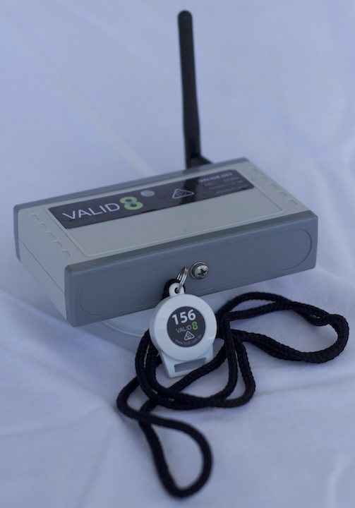 VALID8 Critical Region detector and staff iBeacon.
