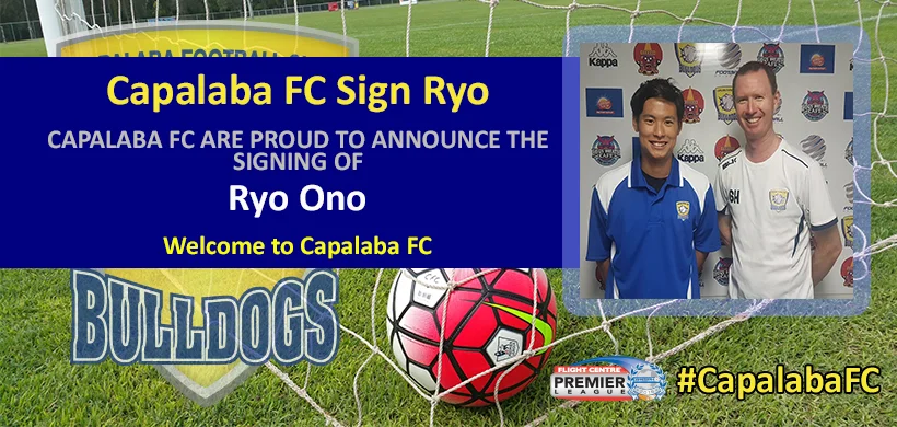 Capalaba FC Sign Ryo Ono