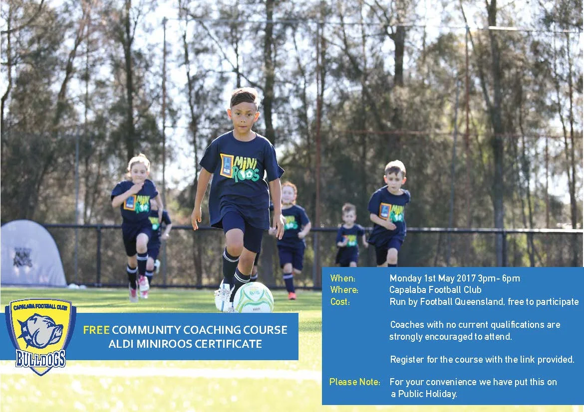 FREE Community Coaching Course - Monday 1st May 2017