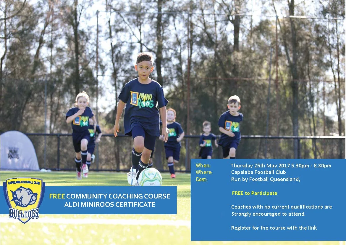 FREE Community Coaching Course - Thursday 25th May 2017