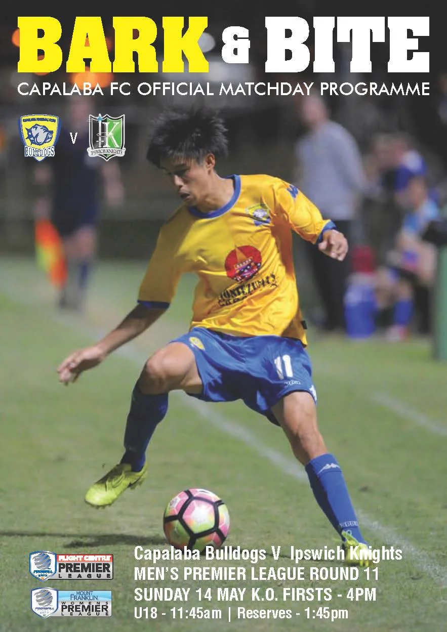 Bark & Bite... Capalaba FC Vs Ipswich Knights