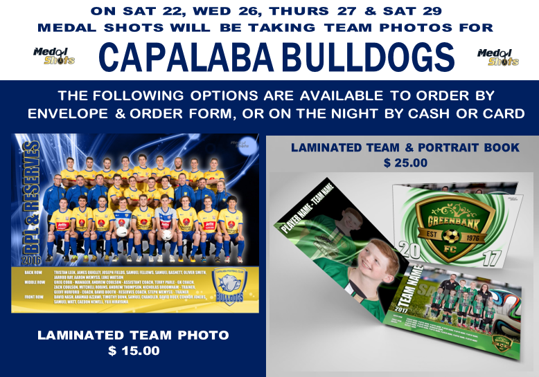 Team Photos....Start This Weekend